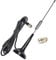 UAYESOK Portable Mag Mount CB Antenna (CB-13) PL259 & BNC Vehicle External CB Mobile Antenna 27mhz for Uniden Cobra Miland President Galaxy CB Radio HT Scanner