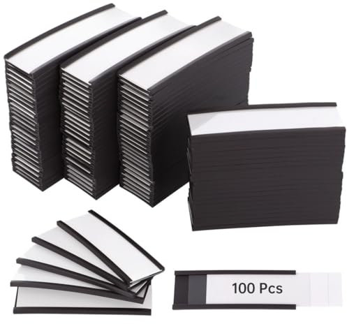 Porte-étiquettes magnétiques avec aimants Porte-cartes de données magnétiques