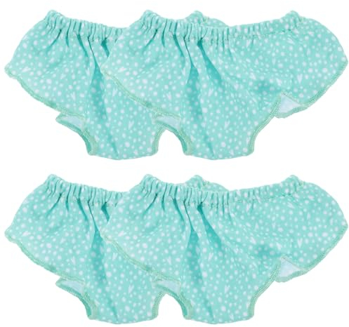 HEMOTON 4 Stück Puppenunterwäsche Puppenkleidung für 18 Zoll Baby Doll, Puppe Unterhose Spielzeug Slip Spielzeuge Puppenzubehör Höschen für Puppen Baby