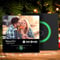 Personalised Music Album Fridge Magnet - Can Play Songs - Custom Music Player Refrigerator Magnet with Photo & Picture, Christmas Anniversary Valentine's Day Gifts for Couples Him Her