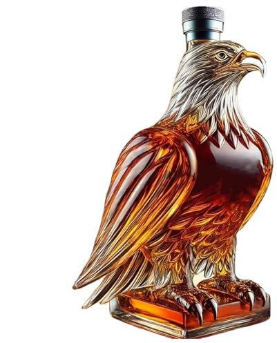 Whiskey Karaffe Glas Bar Deko, Whiskyflasche Mit Deckel, Whisky Flasche Dekanter, Whiskey Geschenke Für Whiskyliebhaber, Lustige Männergeschenke Für Männer