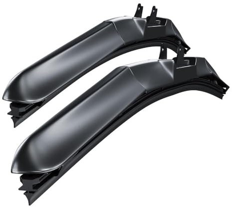 Mossa Vordere Scheibenwischer kompatibel mit VW Volkswagen Lupo (06.2003-07.2005) - Wischerblätter Hybrid