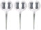 3 PCS Garden Hose Guide, Lawn Brackets Decorative Outdoor Water Pipe Positioning Pointed Head Hose Guide Spike Holder for Garden ﻿