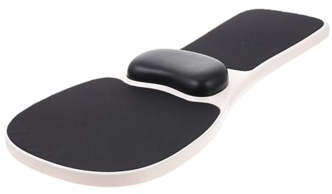 SECFOU Memory Foam Wrist Mouse Pad for Computer Providing Elbow Support Board and Desk Arm Support Frame for Desktop Extension Board Use