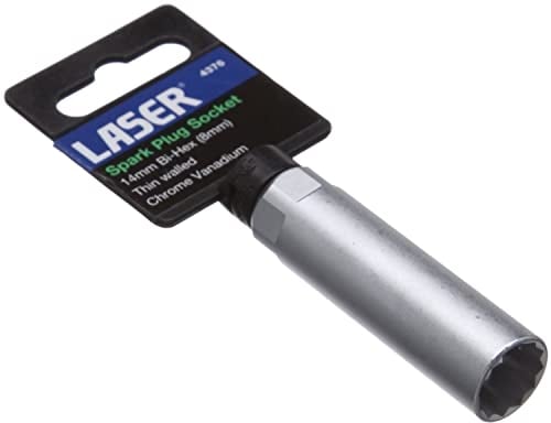Laser 4376 Douille pour Bougie d'allumage 3/8 D 14 mm