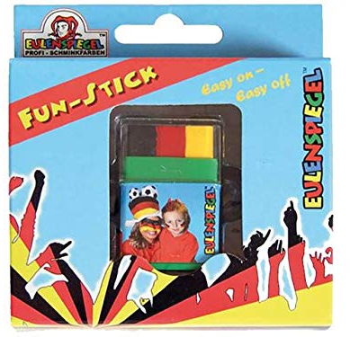 Eulenspiegel 626900 - Fun-Stick Jumbo (Schwarz/Rot/Gelb)