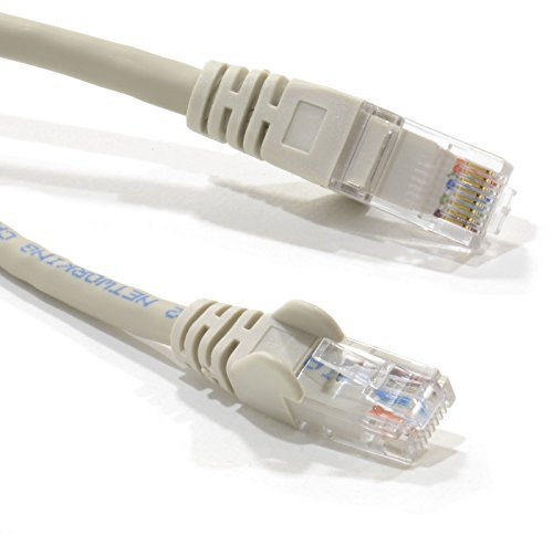 kenable CAT6 Ethernet Cable UTP RJ45 Network Patch Lead LSZH Low Smoke 24AWG CCA Gigabit LAN Cable Beige 25m