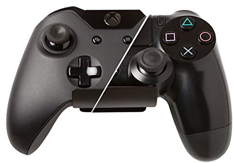 HIDEit Mounts Uni-C Controller Wall Mount (2-Pack Black) - American Company - Mount for Video Game Controllers, Compatible with Playstation, Xbox, NVIDIA, Nintendo Switch Controllers and More