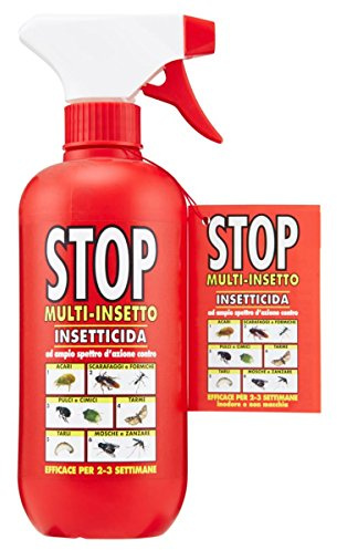 Stop Multi-Insetto, Insetticida - 6 pezzi da 375 ml [2250 ml]