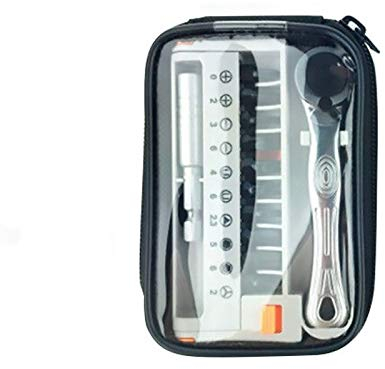 Ratchet Screwdriver Set SENRISE 12PCS Right Angle Precision Screwdriver Set Security Hand Repair Tool Kit for Laptops Washing Machines TVs Fans Printers (2011A)