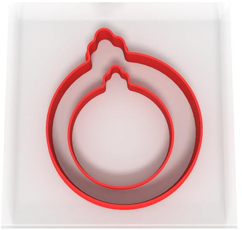 Custom Cutters Heart Cookie Cutter Set of 2 (5CM + 8CM) - 3000337031