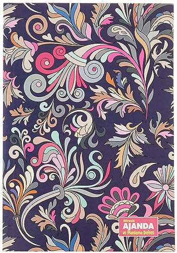 Zeitloses Terminplaner und Planungsbuch - mit Blumenmärchen