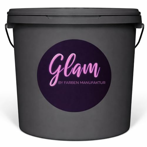 Farben Manufaktur Wandfarbe Kreidefarbe Innenwandfarbe auf Kreidebasis Innenfarbe Deckenfarbe Glam Ladies Collection 2,5,10L, Farbe: weiß, Größe: 2L