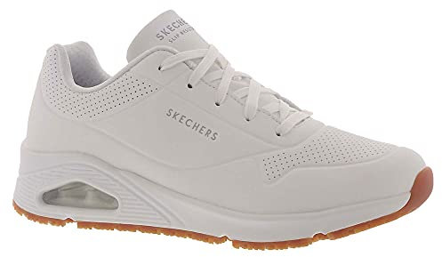 Skechers Work Uno SR, Zapatillas Mujer, White, 38 EU