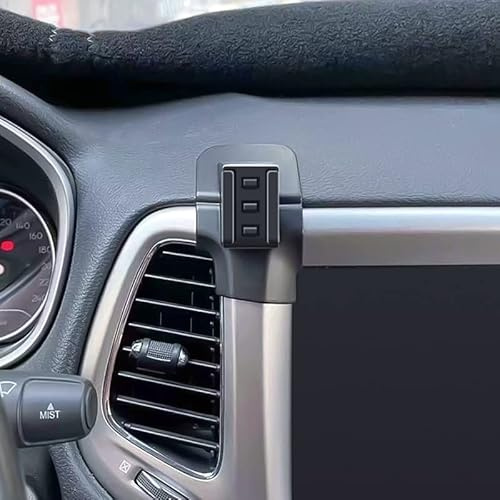 JNGXQ Supporto per telefono auto per Jeep Compass Supporto per telefono Accessori Interni 2017 2018 2019 2020 Supporto per telefono Vent