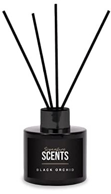 Extra Strong Black Orchid Reed Diffuser (Silver)