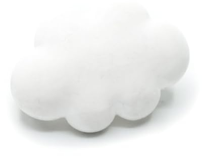 Miniblings Broche Nuage Épinglette Liberté Ciel Météo Nuages Blanc