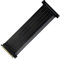 Cooler Master MasterAccessory Riser-Kabel PCIe 4.0 x16 300 mm V2 – EMI-abgeschirmtes, ultraflexibles TPE-Kabel, verstärkte PCI-Steckplätze, Gold-Pin-Anschlüsse, schützendes ABS-Gehäuse – Schwarz