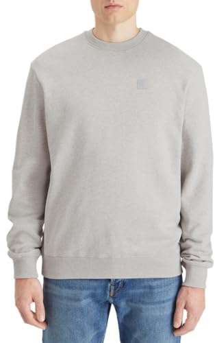 Scotch & Soda Herren Essential Badge Logo Crewneck Sweatshirt Sweatshirt (1er Pack)