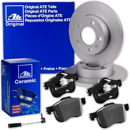 ATE Bremsscheiben 278mm + CERAMIC Beläge für hinten für C-Klasse W204 S204 C204