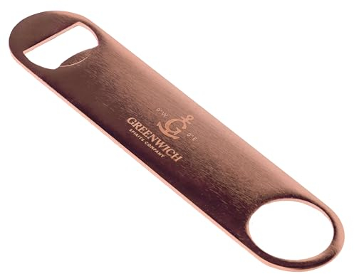 Bar Blade Copper Bottle Opener | Copper Beer Opener | Engraved Professional Barware Restaurant Bar | Cocktail Tools Equipment (Copper)