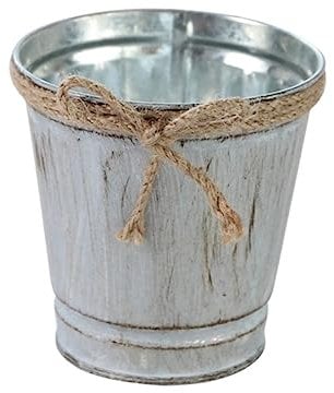 CAXUSD arredamento retrò vaso secchiello per caramelle da festa decorazione di nozze arredamento estetico della camera fioriere da mini vasi per piante Metallo
