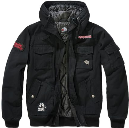 Brandit IRM Bronx Jacket, Farbe: black, Größe: L