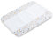 Funda Colchoneta Cambiador Bebe 80x50 de Rizo Blanco Impermeable y Absorbente. Práctica y Fácil de Lavar. Color Zenith Granite CoolDreams