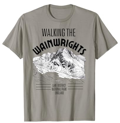 Walking the Wainwrights Lake District National Park England T-Shirt