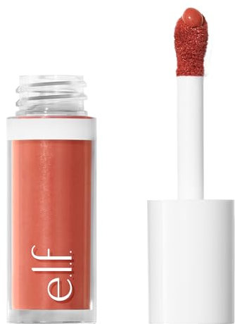 e.l.f. Blush liquide camouflage, blush liquide longue durée pour une couleur hautement pigmentée, crée une finition douce et rosée, végétalien et sans cruauté envers les animaux, étiquette cuivre