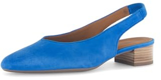Gabor Damen Slingpumps, Frauen Absatzschuhe,stoeckelschuhe,Ausgehschuhe,Abendschuhe,Court Shoes,Slingback,Cobalt (tamponiert),38 EU / 5 UK