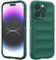 Custodia Compatibile con iPhone 14 Pro Max, Silicone Custodia per Tutto il Corpo, Copertura Antiurto con Fotocamera Protettivo, Cover Morbida al Tatto - Verde Scuro