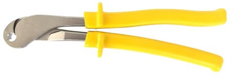 J-Clip-Zange für Käfige, Gabionen, Zaunbau/-reparatur, Drahtclip-Zange mit gebogener Spitze