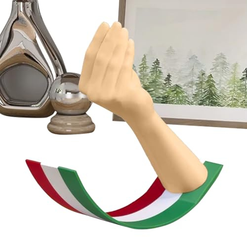 YNPQTDS Italienische Handgeste | dekorativ, italienisch, schwingend, lustige Dekoration, 3D-Druck, für, Schreibtisch, Couchtisch, Wohnzimmer, Mittelstück