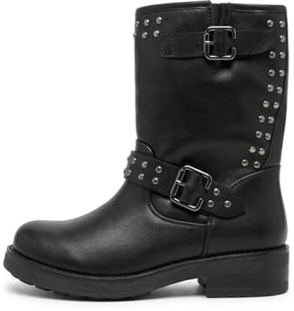 Pogolino Damen Stiefel Stiefeletten gefüttert Boots Herbst Winter ST5