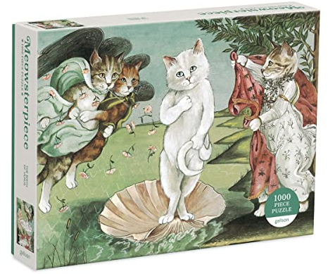 Birth of Venus Meowsterpiece of Western Art Puzzle: 1000 Pieces