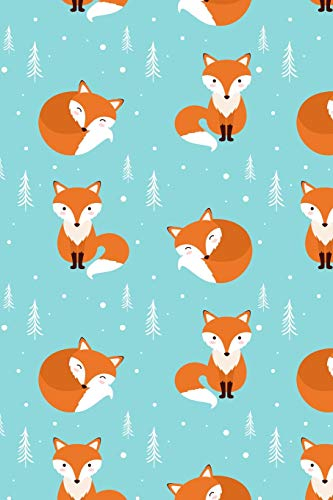 Fox Notebook: Blank Lined Journal, Softcover (6x9 inches) with 120 Pages