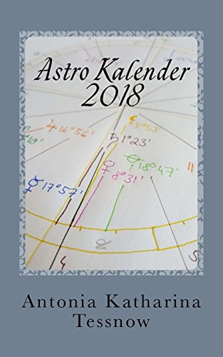 Astro Kalender 2018: Planetenumlaufbahnen, Mondstände und Blanko-Chart für das eigene Horoskop