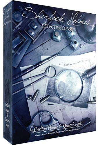 Sherlock Holmes Detektive-TIPP: Carlton House & Queen's Park – Asmodee – Gesellschaftsspiel – Ermittlungsspiel