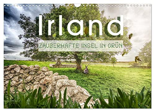 Irland - Zauberhafte Insel in grün (Wandkalender 2026 DIN A3 quer), CALVENDO Monatskalender: Eine Reise durch das zauberhafte Irland (CALVENDO Natur)