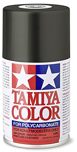 TAMIYA 86023 PS-23 Gun Metall Grau Polycarbonat 100ml - Sprühfarbe für Plastikmodellbau, Modellbau und Bastelzubehör, Sprühfarben für den Modellbau