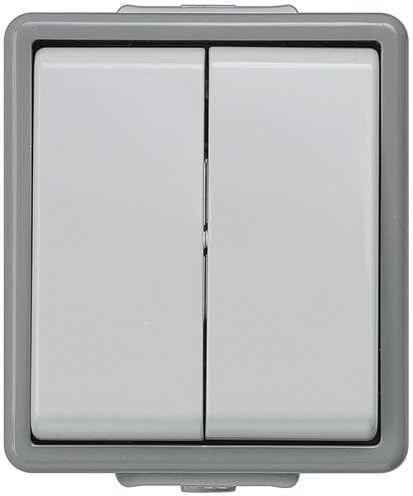 BJC Delta Surface - Doppelschalter Delta IP44