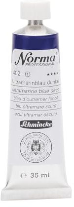 Chartpak 11402009 Norma Prof 35ml Paint, Ultramarine Blue Deep