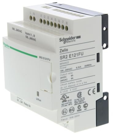 Schneider Electric Zelio Logic Logikmodul, 8 Eing. Relais Ausg.Typ Diskret Eing.Typ 100 → 240 V ac