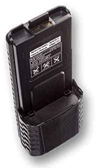 vhbw batteria compatibile con Baofeng UV-5R, UV-5RE, UV-5RA radio - Sostituisce BL-5 (2800mAh, 7,4V, Li-Ion)