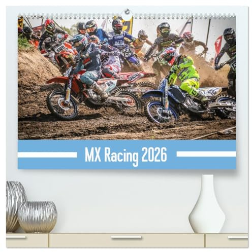 MX Racing 2026 (hochwertiger Premium Wandkalender 2026 DIN A2 quer), Kunstdruck in Hochglanz: Motocross vom feinsten (CALVENDO Sport)