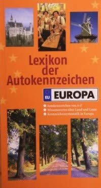 Lexikon der Autokennzeichen Europa