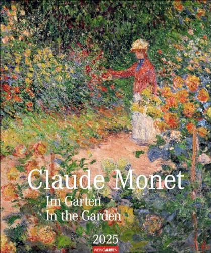 Claude Monet Im Garten Kalender 2025 - Im Garten: Mit den schönsten Gartenbildern des Impressionisten aus den Museen der Welt. Wandkalender 2025 Großformat für Kunstliebhaber. 46 x 55 cm