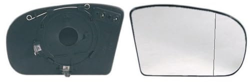 Alkar 6472534 Spiegelglas, Außenspiegel, Mittel