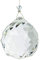 Tierra Zen 4cm Bola de Feng Shui, Cristal, 6.3 cm